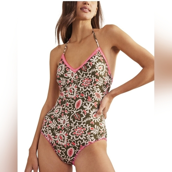 Boden Other - 🪅BODEN colourful layered crochet one piece  woman Swimsuit